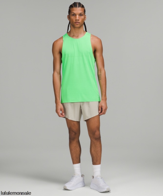Lululemon Deutschland DELULU992 | Scream Green Schnell Und Kostenlos Singlet